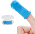 Pet Finger Brush Soft Dog Toothbrush Teeth Cleaning Set Non-toxic Silicone Bad Breath Care Stocked
