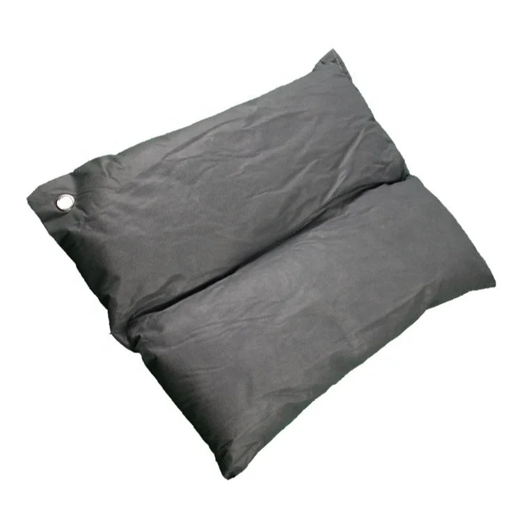 20cm*25cm Universal Absorbent Grey Eco-Friendly 100% Polypropylene Pillow Jiahe Wy-4050-bk for Emergency Oil Leakage