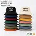 Factory Price Custom Logo Embroidery Reversible Kids Women Men Outdoor Beach Sun Visor Plain Cotton Branded Fisherman Bucket Hat