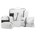 Custom Print Eco-Friendly Dupont Paper Laundry Storage Shoe Travel Tote Pouch Coated Tyvek Zipper Fashion Cosmetic Bag
