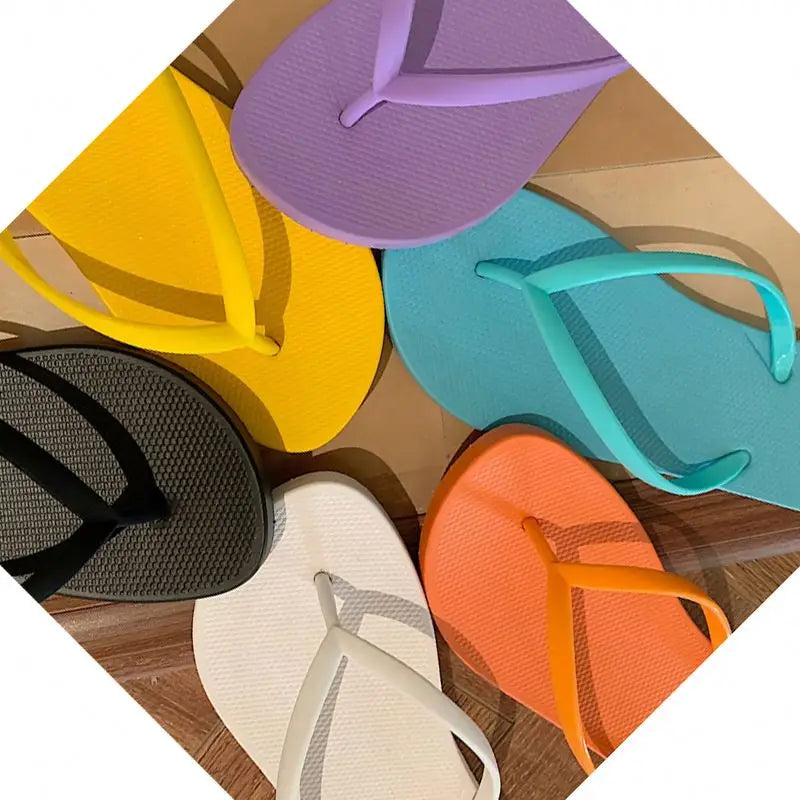 Hot Sale New Brand Custom Personalized Eva Flip Flops Light Weight Rubber Flip Flops Waterproof for Summer Popular Style