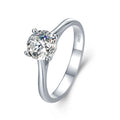 Wholesale Custom Jewelry Diamond Engagement Ring Gemstone 925 Sterling Silver Wedding for Women Ring