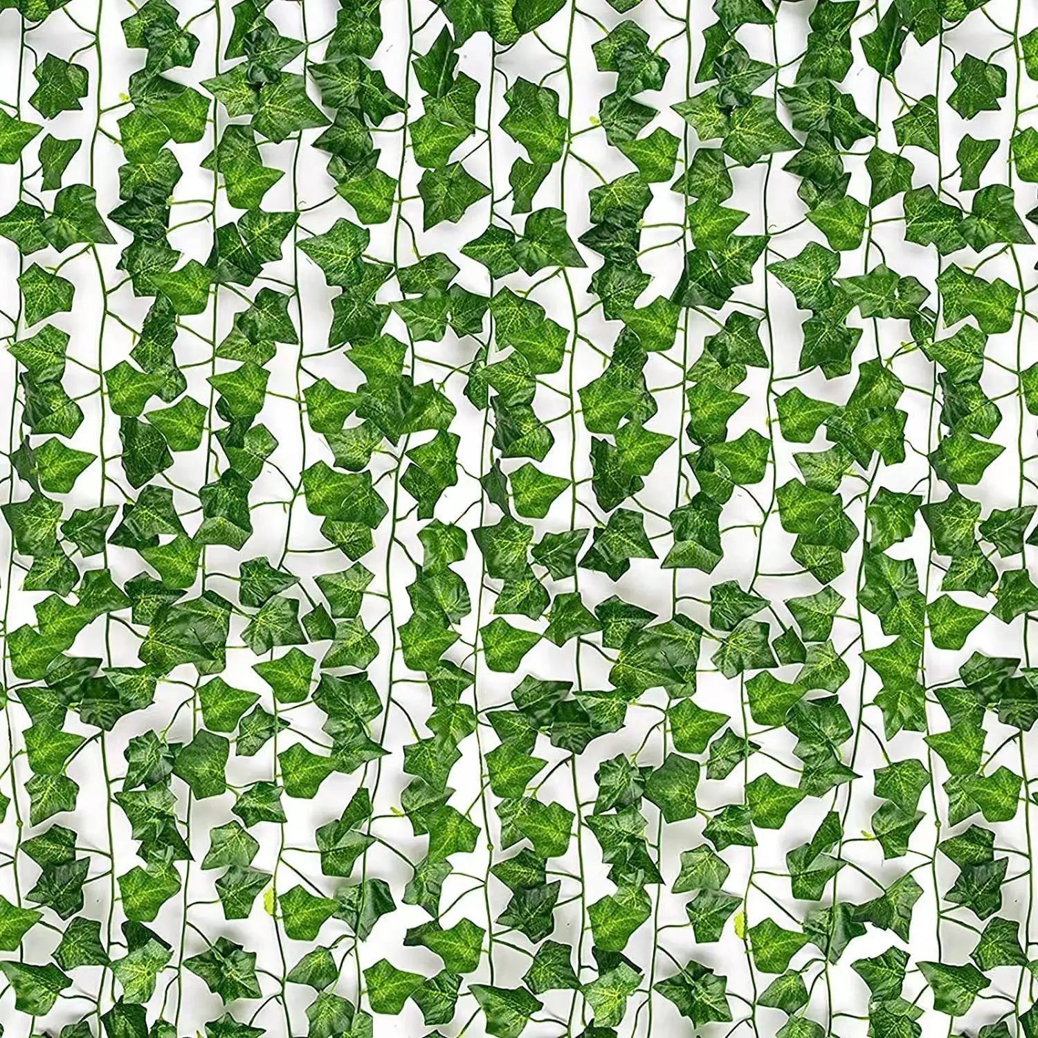 6ft 72 Leaves 210cm Artificial Green Ivy Mann for Garden Landscaping Wedding Decoration Outdoor Artificial Plants