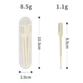 Double Side Comb Facial Hair Removal Portable 360 Degree Rotation Shaving 2 In1 Nose Hair Knife for Nose Hair Trimmer