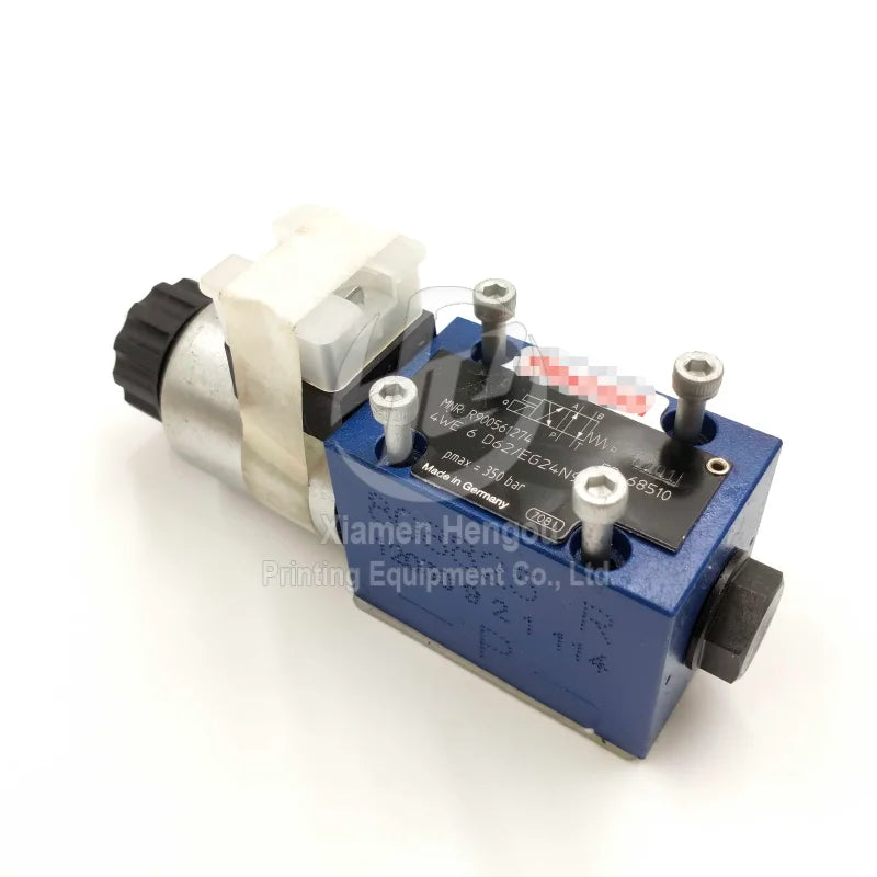 C6.126.2021 00.250.0668 C6.302.502 00.250.1091 Cylinder Valve Unit 3/2 Way (504-31613-1) 4WE6D62/EG24N9K4 Printing Machine Part