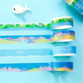 Custom Pattern Cute Color Washi Tape Set Combination Student Stationery Gift Personal DIY Scrapbooking Gift Wrapping Wholesale