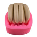 HY 3D Bananas Shape Silicone Mold Cake Fondant Chocolate Decorate Molds