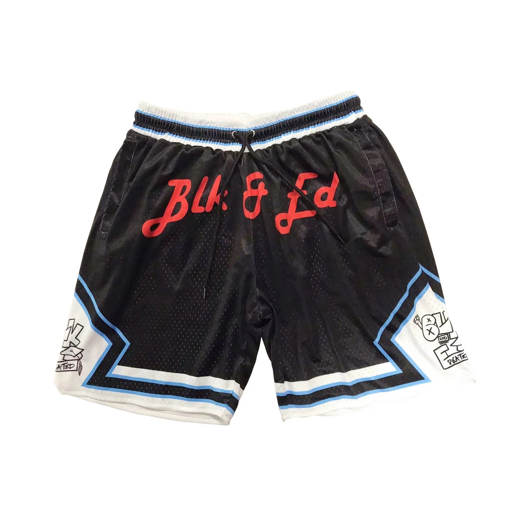 Custom Logo Sublimation Printed Plus Size Summer Street Wear Basketball Shorts Quick Dry Moisture-Wicking Breathable Mesh