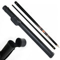 Premium Uni-loc Fast Joint 1/2 Carbon Flexible Tip Billiard Cue Pool Sticks 57inch Multi Colors Promotion 1/2 PU Leather Cue Bag