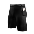 Fitness Compression Sportswear High Elastic Moisture Wicking Athletic Bike Scooter Men's Shorts