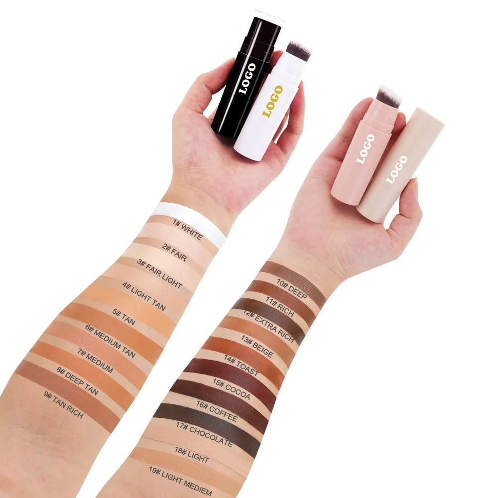Wholesale Vegan Contour Sticks Cruelty Free Deep Skin Concealer and Contour Stick