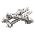 Wedge Anchor Bolt 304 Stainless Steel DIN529 Standard High Strength M6 M8 M10 Concrete Wall Nut and Washer Construction Fastener