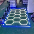 Factory Supply Hexagonal LED Light for Ceiling for Barber Shop Workshop Honeycomb LED Hexagon Garage Lighting Working Light
