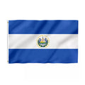 Promotional 3x5ft El Salvador Lopci Custom Vinyl and Silk Banners Flags 100% Polyester Outdoor Decoration Pennant Style