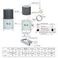 Centrifugal Design Oil Mist Collector with HEPA Filter High Efficiency and Low Energy Consuming