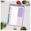 Custom Monthly Healthy Diet Management Notepad and Daily Meal Recipe Planner Notepad