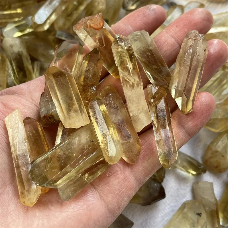 Wholesale Natural Healing Crystal Quartz Terminated Point Raw Citrine Point