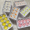 Factory Wholesale Eternal Preserved Rose 4-5CM 8Pcs David Austin Roses Wedding Graduation Floral Arrangements Long Lasting 3-5