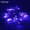 1m 2m IP65 Rated LED String Lights for Street & Landscape Festive New Year Christmas Wedding Party Decorations