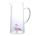 Brand New Home Using Flamingos in Inner Part Glass Kettle Egg Glass Cup for Wedding MegaBDM