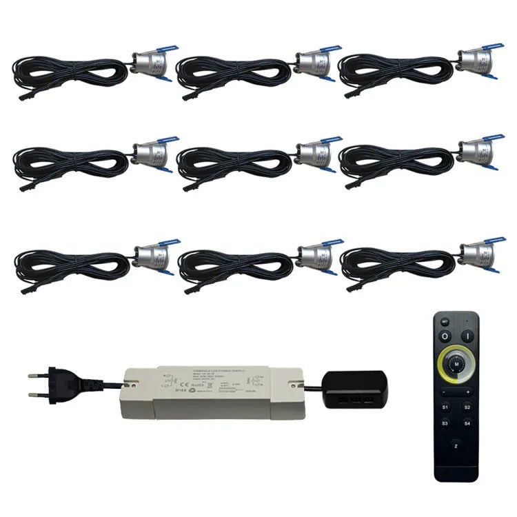 Outdoor IP65 Remote Control Mini Led Spotlight 3w for Porch Lighting