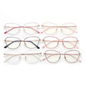 XH91214 1pc Metal Butterfly Frame Blue Light Blocking Vivid Color Fashion Decoration Unisex Eyeglasses Optical Frame