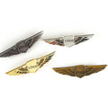Free Design OEM Custom logo Security Airline Badge Wing Badge Souvenir Plating Zinc Alloy Blank Metal Sports Pride Enamel Pins