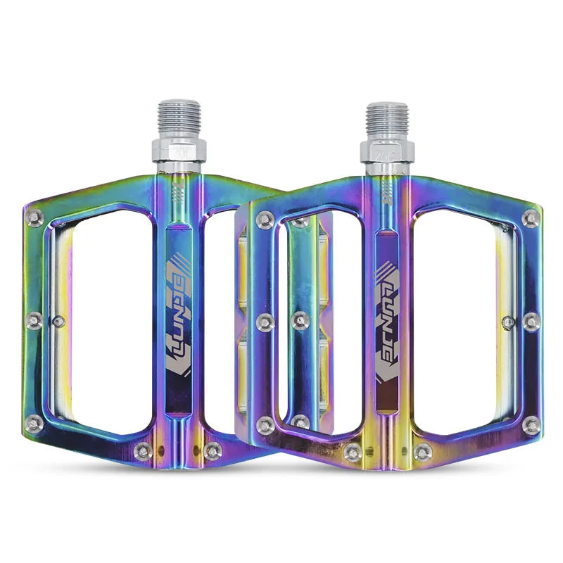 LUNJE XT-T002 Black Super Light Bike Mtb Pedal Hot Sale Full CNC Mountain Bike Red Pedal Bicycle Bearings Pedals