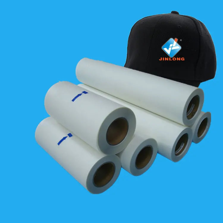 Hunan Jinlong DTF Film 37cm 40cm 42cm 45cm Heat Transfer Film Hot Peel Cold Peel Single Double Side DTF Roll 37 Hot