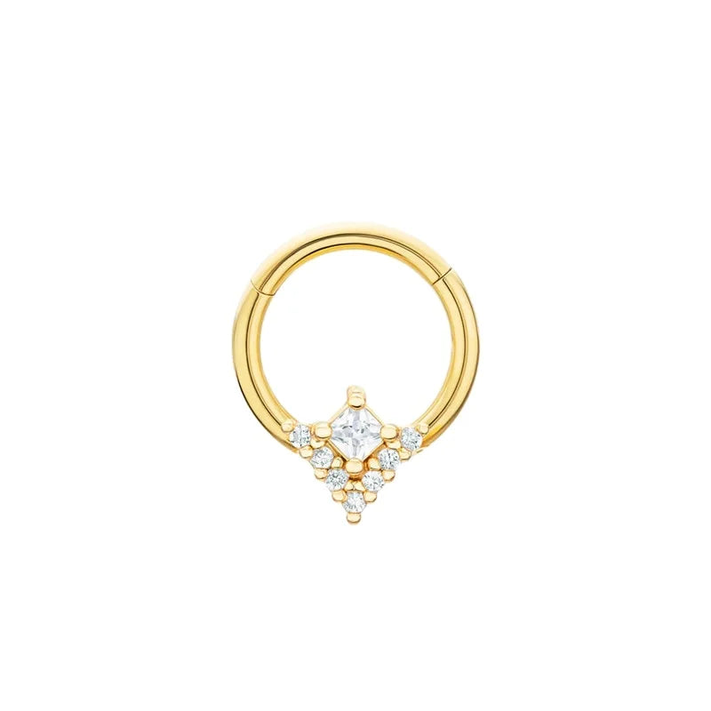 Rainbowking 925 Silver Super Flash Diamond Latest Fashion Nose Studs