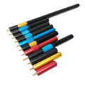 Xmlivet Colorful Aluminum Extendable Snooker Cue Extenders for Snooker Cues Different Size/joint Customized Billiard Accessories