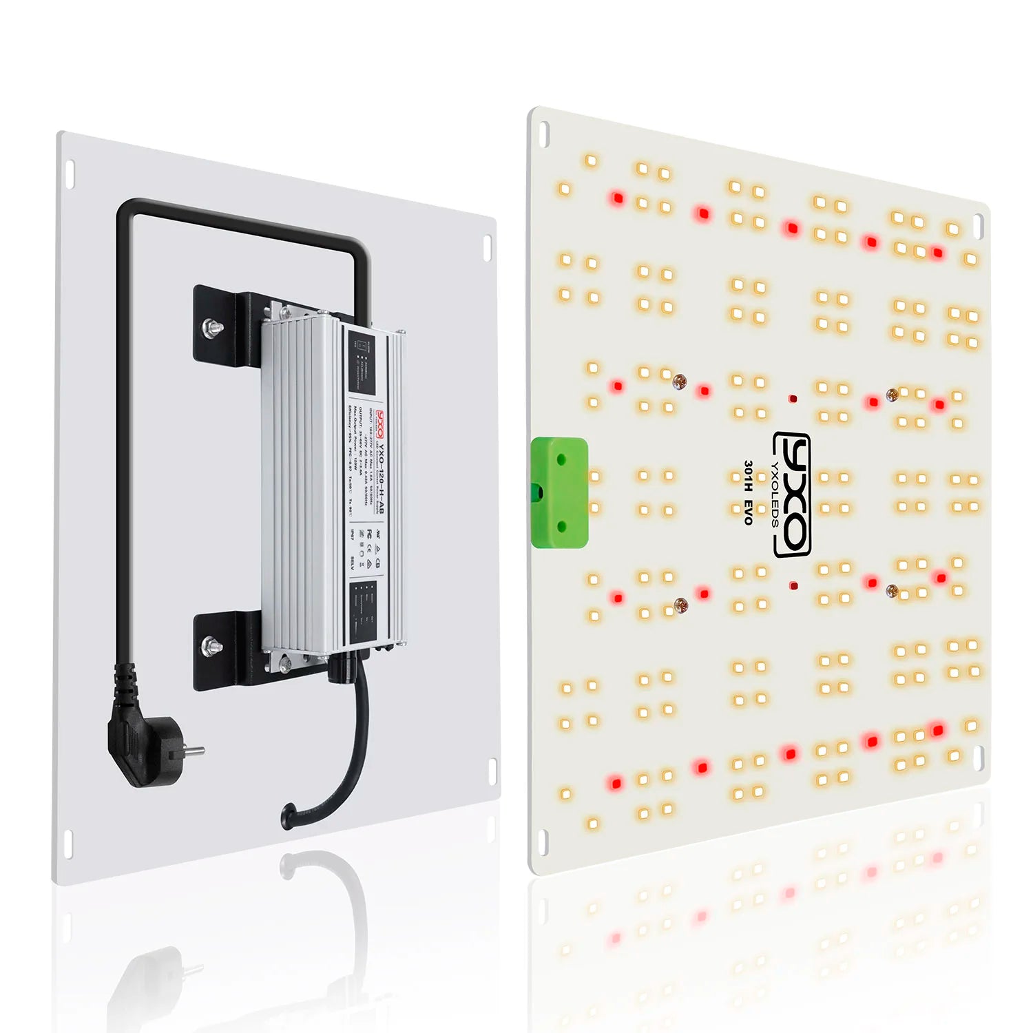Adjustable 120W LM301H EVO LED Plant Grow Light with 3500K IR Grow Light for Hydroponic Gardening Indoor Plant Grow Lights