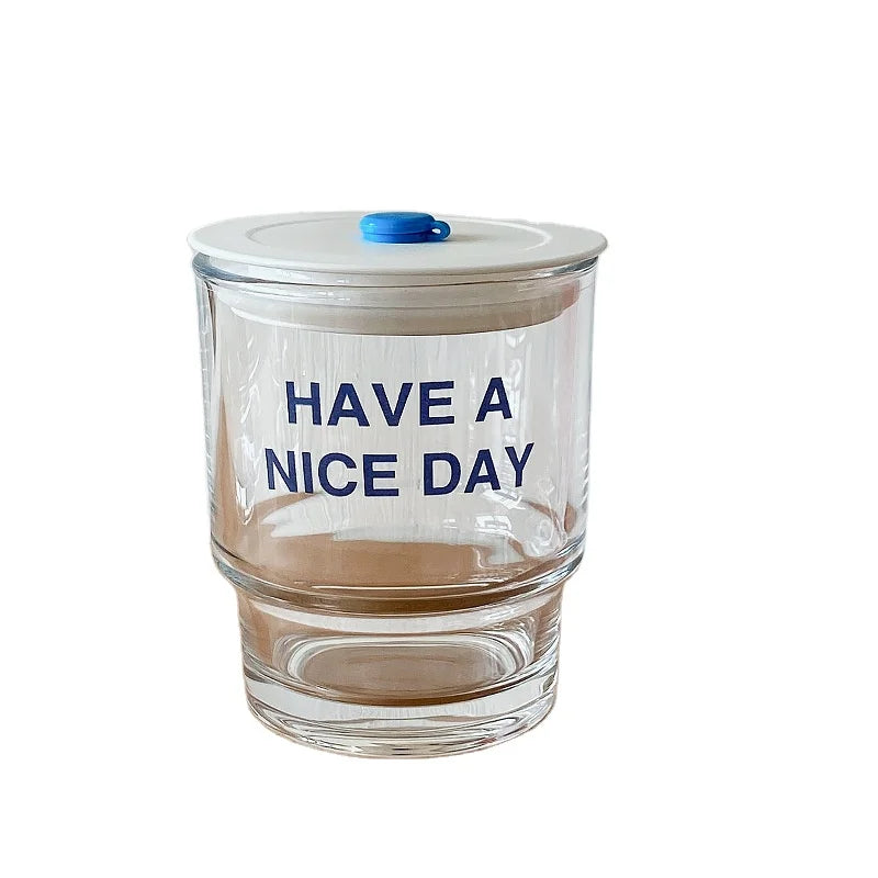 Madou INS Creative Direct Drink Pacifier Glass Water Bottle Cute Juice and Coffee Mug with Fancy Design for Milk Cups