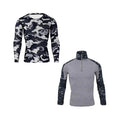 Wholesale Sublimation Shirt Bjj Men's Rashguards Beach Long Sleeves Surfing Rash Guard for Sport