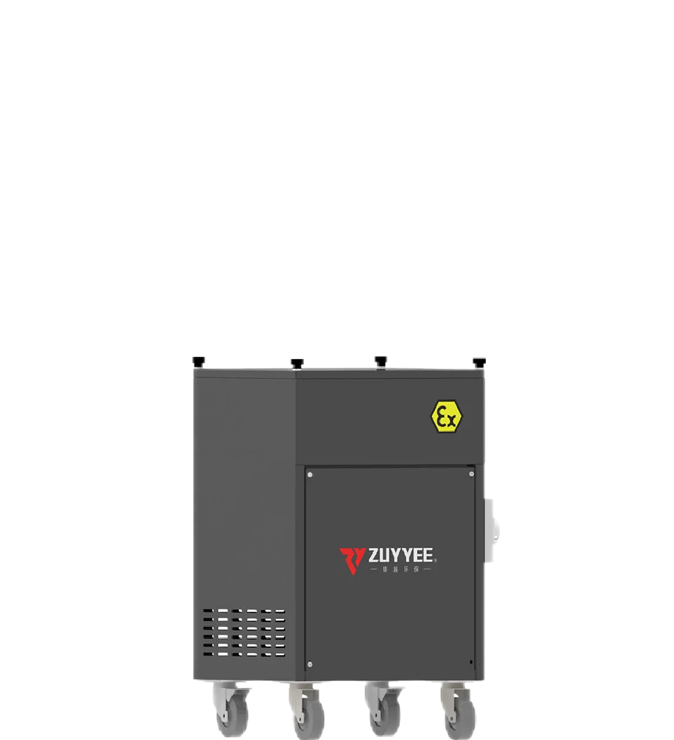 Zuyyee Ducex-12s New Stainless Steel Explosion-Proof Dust Collector Reducing Dust Concentration 1800 Environmental Protection