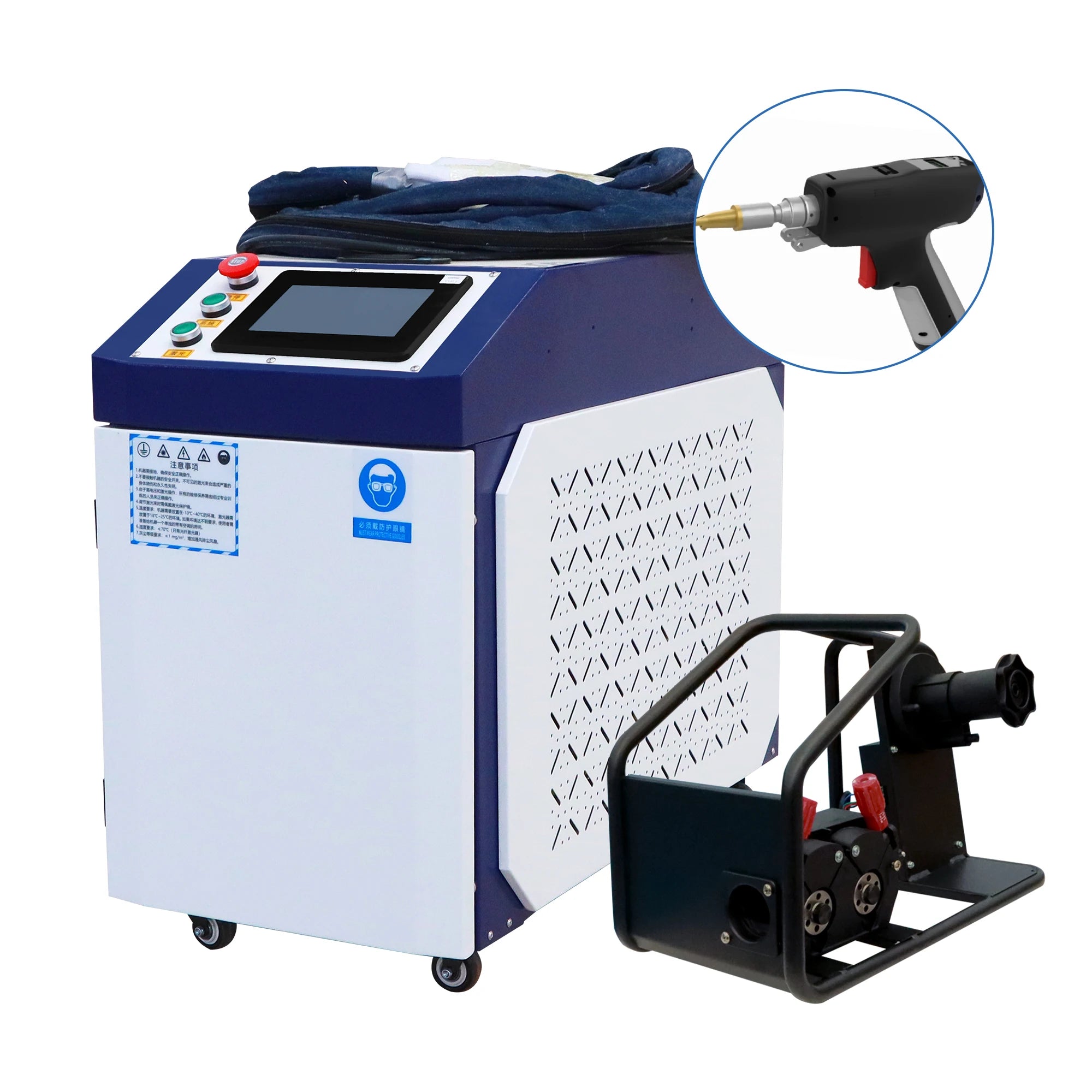 Factory in Stock Multifunctional 4-in-1 Handheld Fiber Laser Welder 1000W to 3000W Range With 1200w Laser Welding Machine