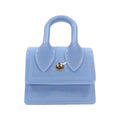 Custom Logo Women Small Trending Fashionable Foldable Waterproof Zipper PVC Clutch Lipstick Key Handbag 2-2.9L