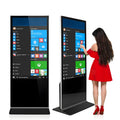 43/49/55/65/75 Inch Indoor Smart Kiosk Vertical LCD Advertising Display Interactive Panel Digital Signage Shopping Mall Elevator