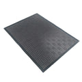 Factory Direct Custom Foldable PP Loop Pile Door Mat Anti-Slip Rubber Door Mat for Outdoor Bathroom Kitchen Hotel Prayer Use