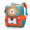 2026 New Style School Bag 3-6 Years Old Cartoon Cute Boys and Girls Backpack Nylon Animal Toy Car Children Schoolbag
