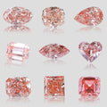 Starsgem IGI Certificate Fancy Vivid Pink Wholesale Lab Created Diamond VS VVS Loose HPHT CVD Lab Grown Diamond