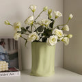 Nordic-Style Modern Glass Tabletop Vase for Home Desktop Floral Ornaments and Flower Arrangements Paper Bag Generation