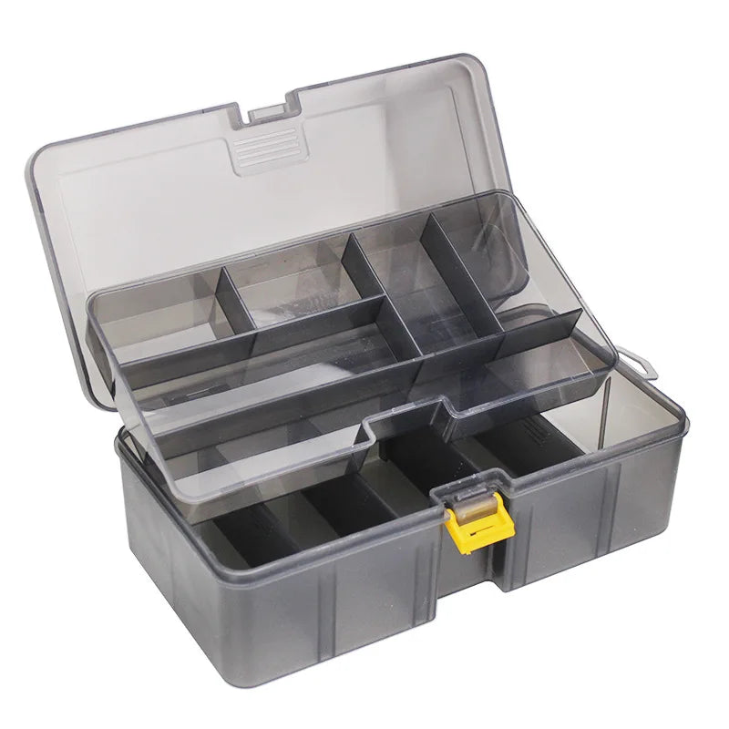 Wholesale Multifunction Equipment Lure Storage Fishing Tackle Box Custom Plastic PVC Lure Box