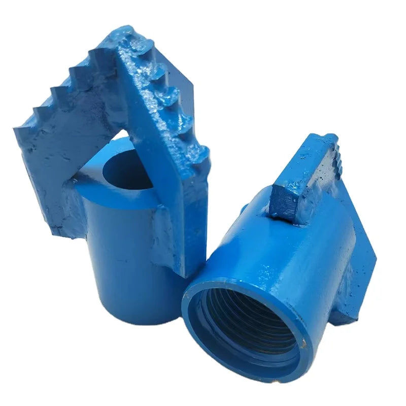 Speedmade High Manganese Steel Forged Three Wing Scraper Bit Drilling Equipment 91mm Water Well Drilling Slightly Soft 1 Piece