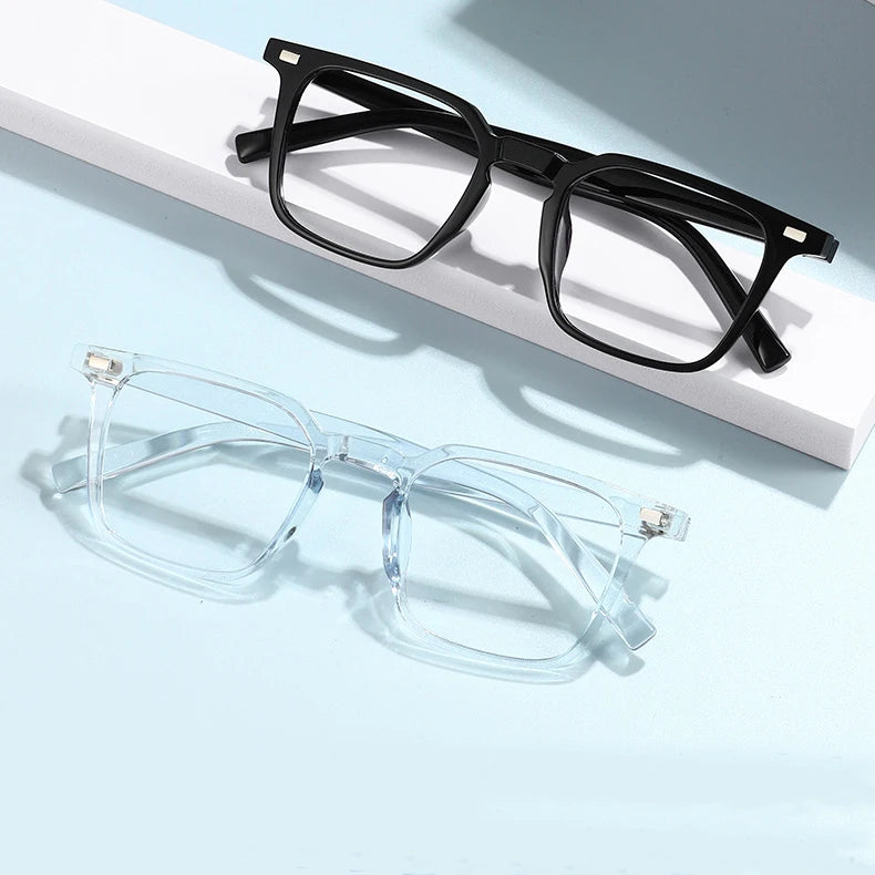 High-End Custom Wholesale Retro Frame Trendy Unisex Computer Anti Blue Light Blocking Fashion Women Men Reading Glasses