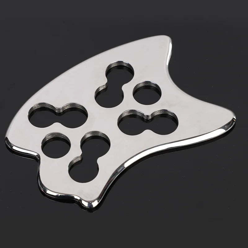 Diy Good Design All Show Jade Scharber Roller and Stainless Steel Gua Sha for Face