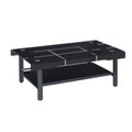 China Furniture Manufgacturer Low Price Bent Glass Top Metal Legs Low Height Center Table Coffee Table
