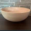 28 CM Rubber Wood Salad Fruit Fermented Dough Bowl Pot