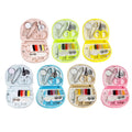 Home Hotel Use Sewing Box With Steel Needle Thread Needle Threader Buttons Pins Mini Portable Travel Sewing Kit