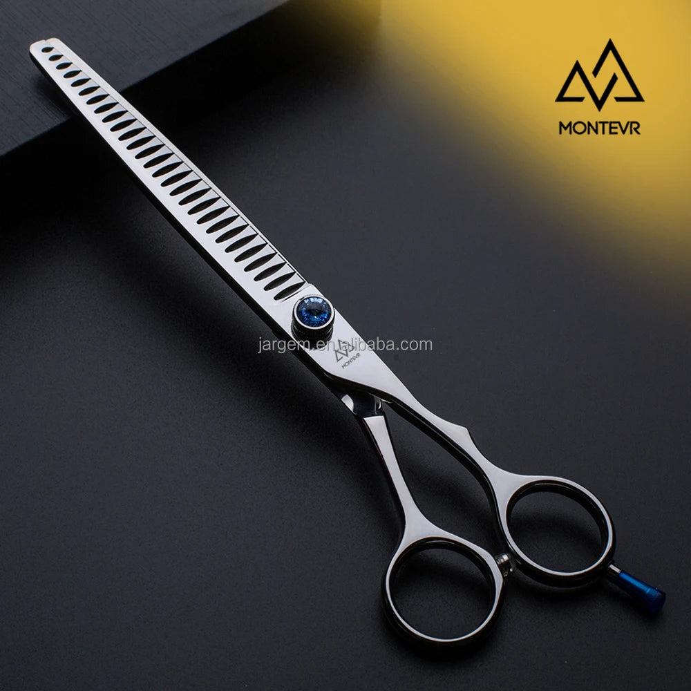8.0 Inch Pet Grooming Chunky Scissors 26 Teeth Dog Shears Professional Pet Grooming Products